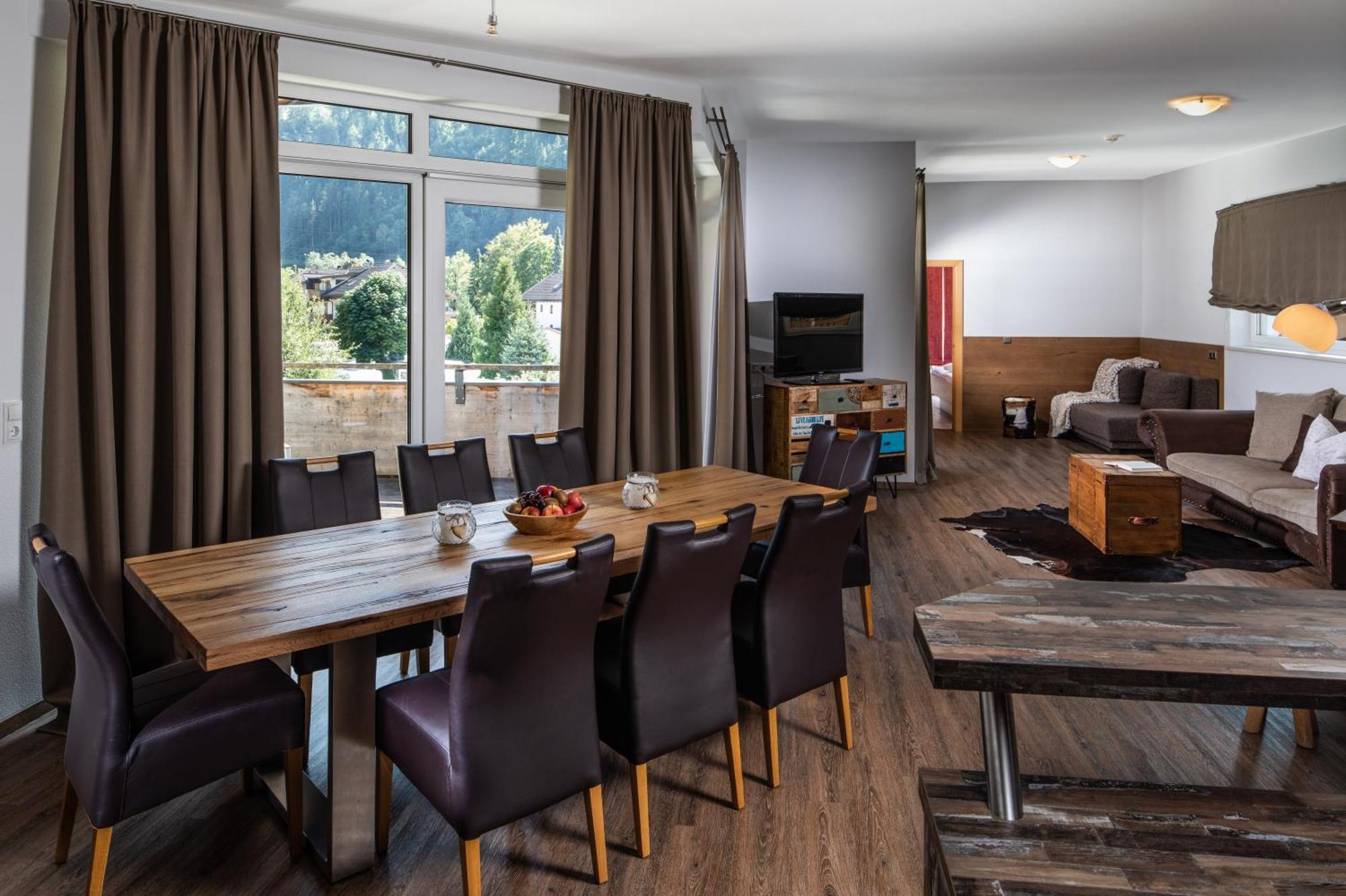 Apparthaus & Chalets Hofer Zell am Ziller Buitenkant foto