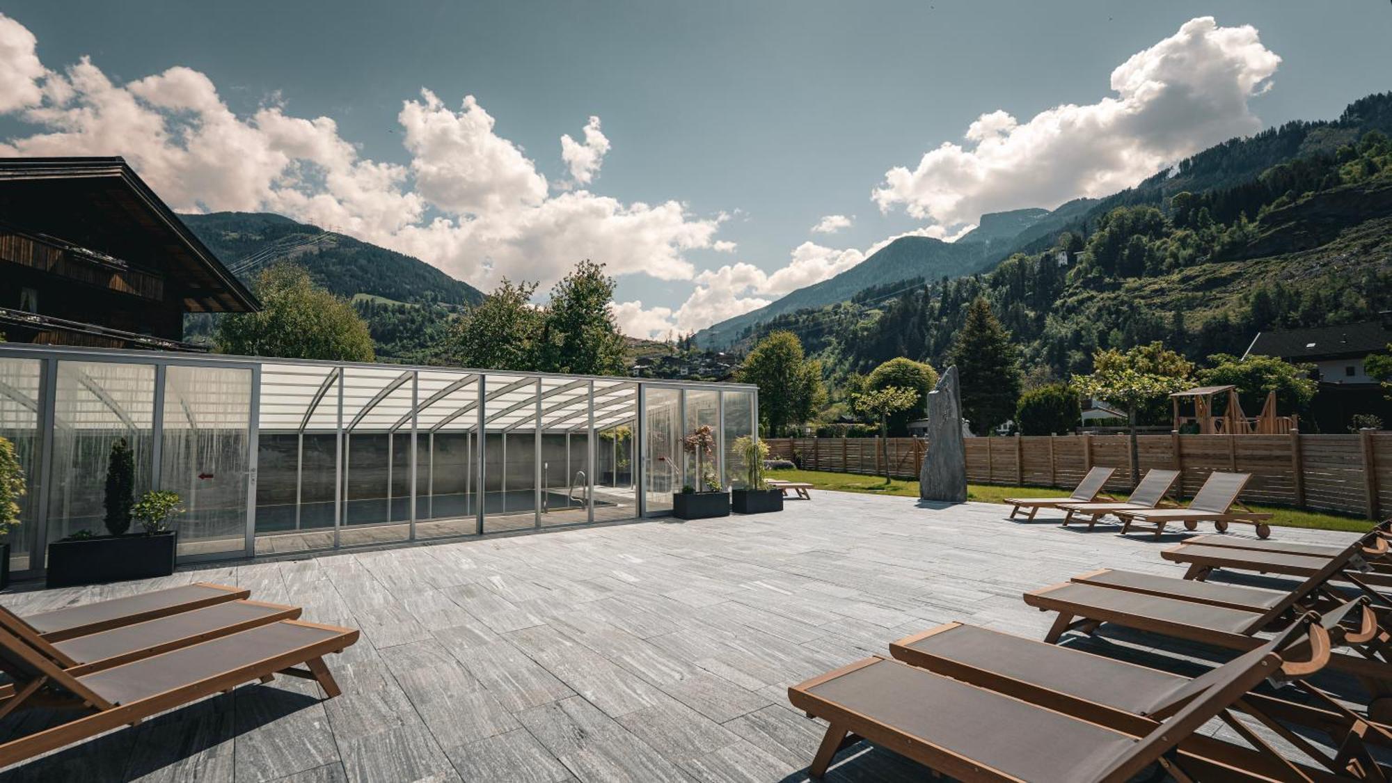 Apparthaus & Chalets Hofer Zell am Ziller Buitenkant foto