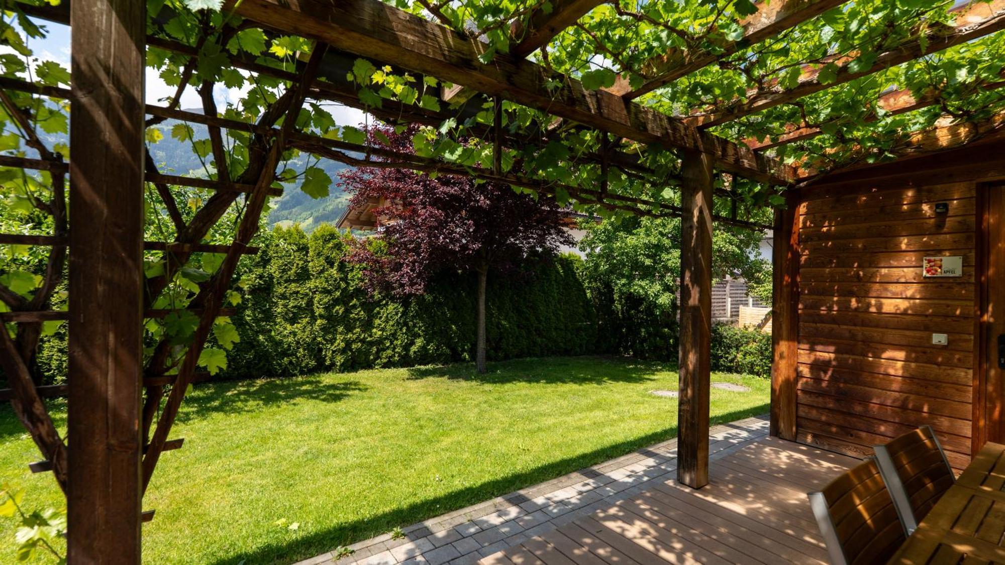 Apparthaus & Chalets Hofer Zell am Ziller Buitenkant foto
